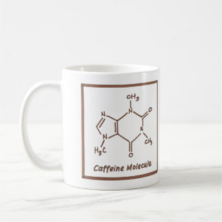 Caffeine Molecule Koffiemok