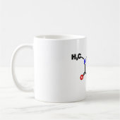 Caffeine Molecule Koffiemok (Links)