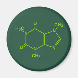 Caffeine Molecule Magneet