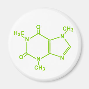 Caffeine Molecule Magneet