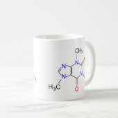 Caffeine Molecule Mok (Voorkant rechts)
