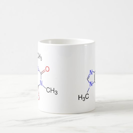 Caffeine Molecule Mok (Center)