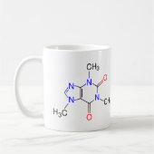 Caffeine Molecule Mok (Links)