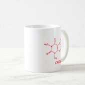 Caffeine Molecule Mok (Voorkant rechts)