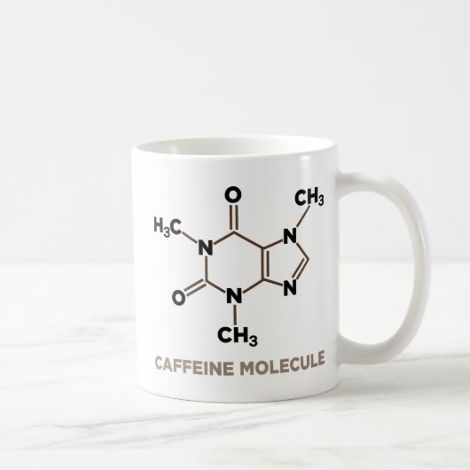 Caffeine Molecule Mok (Rechts)