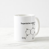 Caffeine Molecule Mok (Voorkant rechts)