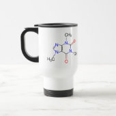 Caffeine Molecule Thermische Mok (Links)