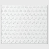 Caffeine Molecule voor koffieovers, omslagpapier Cadeaupapier (Vlak)