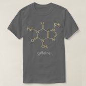 Caffeine MoleculeTShirt T-shirt (Design voorkant)
