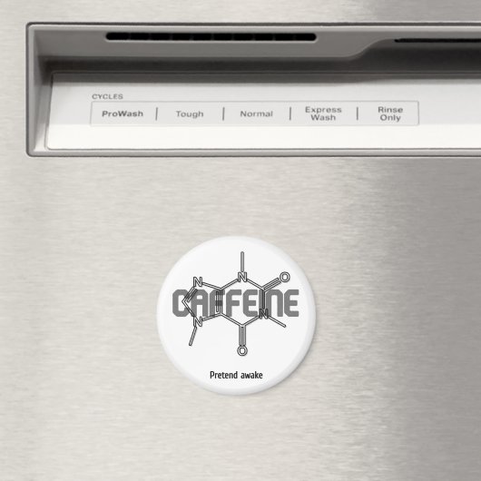 Caffeïne Molecuul Magneet (Insitu (Vaatwasser))