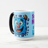 Caffeine Monster Magische Mok (Voorkant links)