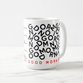 Caffeine Niveaus Coffee Addict Mok - Rechts behand (Voorkant rechts)