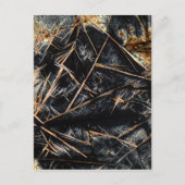 Caffeine onder de microscoop briefkaart (Voorkant)