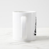 Caffeine Or Chaos Cat Coffee Lover Grote Koffiekop (Achterkant)