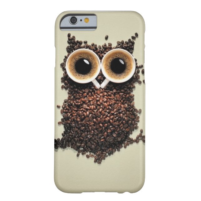 Caffeine Owl Case-Mate iPhone Case (Achterkant)