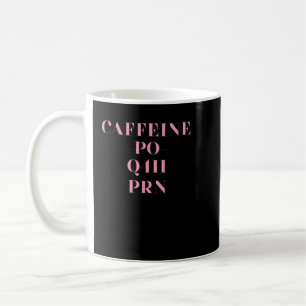 Caffeine PO Q4H PRN Doctor verpleegkundige Gift Koffiemok