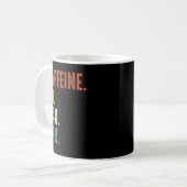 Caffeine Po Q4h Prn Funny Neurse  Koffiemok (Voorkant links)