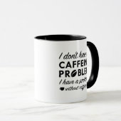 Caffeine-probleem Mok (Voorkant rechts)