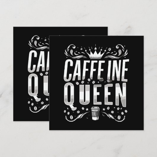 caffeine queen (Voorkant / Achterkant)
