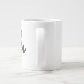 Caffeine Queen JUMBO Mok (Achterkant)