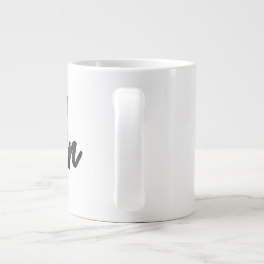 Caffeine Queen JUMBO Mok (Achterkant)