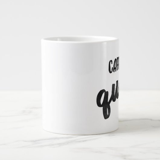 Caffeine Queen JUMBO Mok (Voorkant)