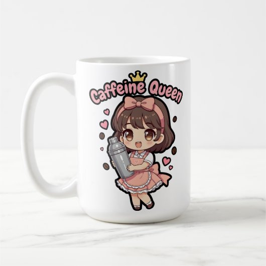Caffeine Queen Koffiemok (Links)