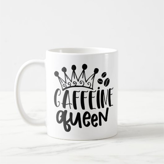 Caffeine Queen Koffiemok (Links)