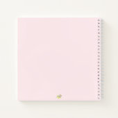 Caffeine Queen-laptop Notitieboek (Achterkant)