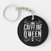caffeine queen sleutelhanger (Voorkant)