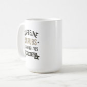 Caffeïne Schoonmakers Levens Redden Verpleegster C Koffiemok (Voorkant links)