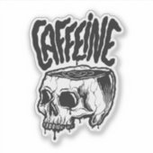 Caffeine Sticker (Voorkant)