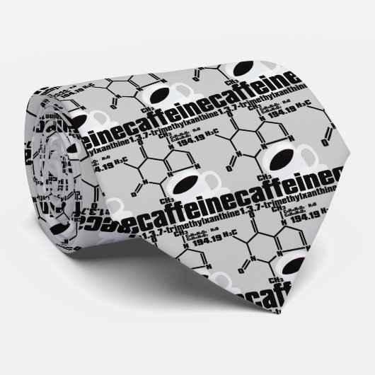 Caffeine Stropdas (Opgerold)
