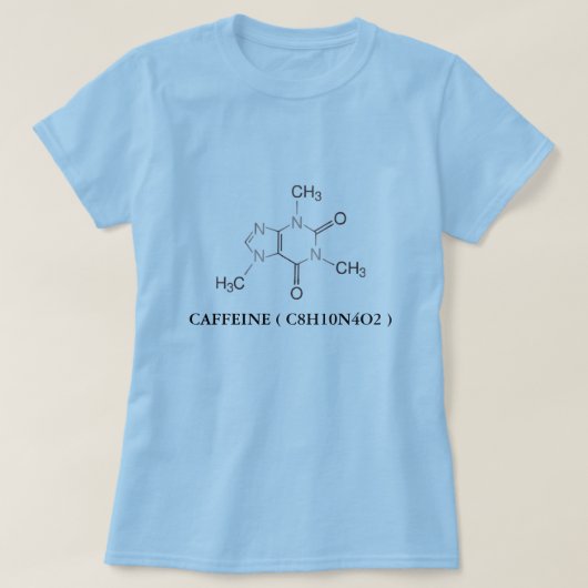 CAFFEINE T-SHIRT (Design voorkant)