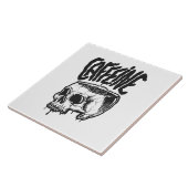 Caffeine Tegeltje (Zijkant)