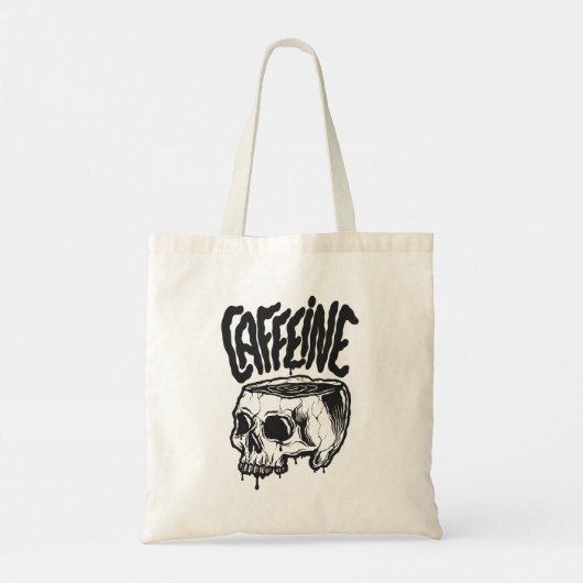 Caffeine Tote Bag (Achterkant)
