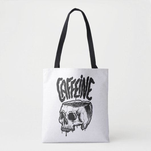 Caffeine Tote Bag (Voorkant)