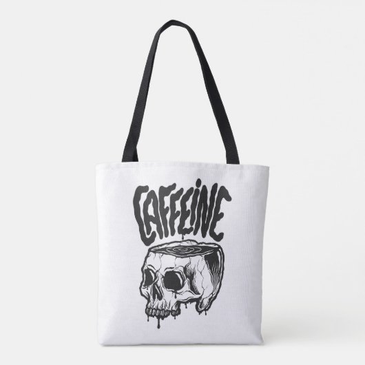 Caffeine Tote Bag (Achterkant)