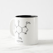 Caffeine Tweekleurige Koffiemok (Voorkant links)