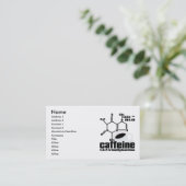 Caffeine Visitekaartje (Staand voorkant)