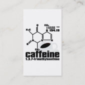 Caffeine Visitekaartje (Achterkant)