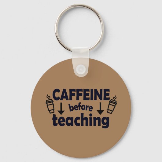 Caffeine voor het onderwijzen van de Sleutelhanger (Voorkant)