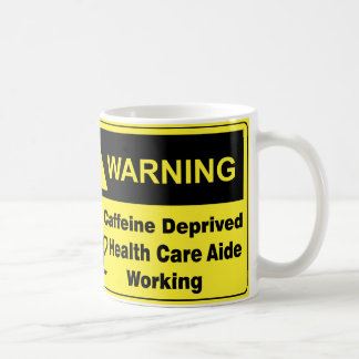 Caffeine-waarschuwing Gezondheidszorg Koffiemok