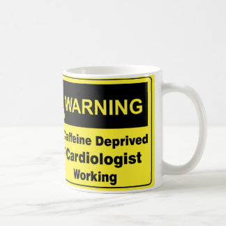 Caffeine Warning Cardioloog Koffiemok