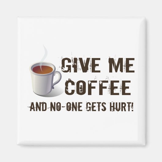 Caffeïneafbraak Magneet (Voorkant)