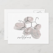 Caffeïnebonen Briefkaart (Voorkant / Achterkant)