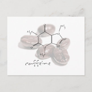 Caffeïnebonen Briefkaart