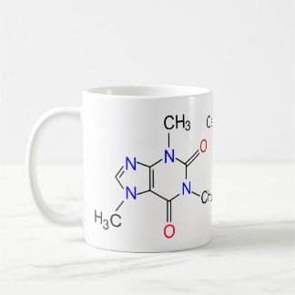 Caffeinemolecuul Koffiemok
