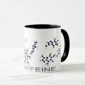 Caffeinemolecuul Mok (Voorkant rechts)