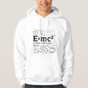 Caffeinetheorie: E = mc² Opnieuw Vormgegeven Hoodie